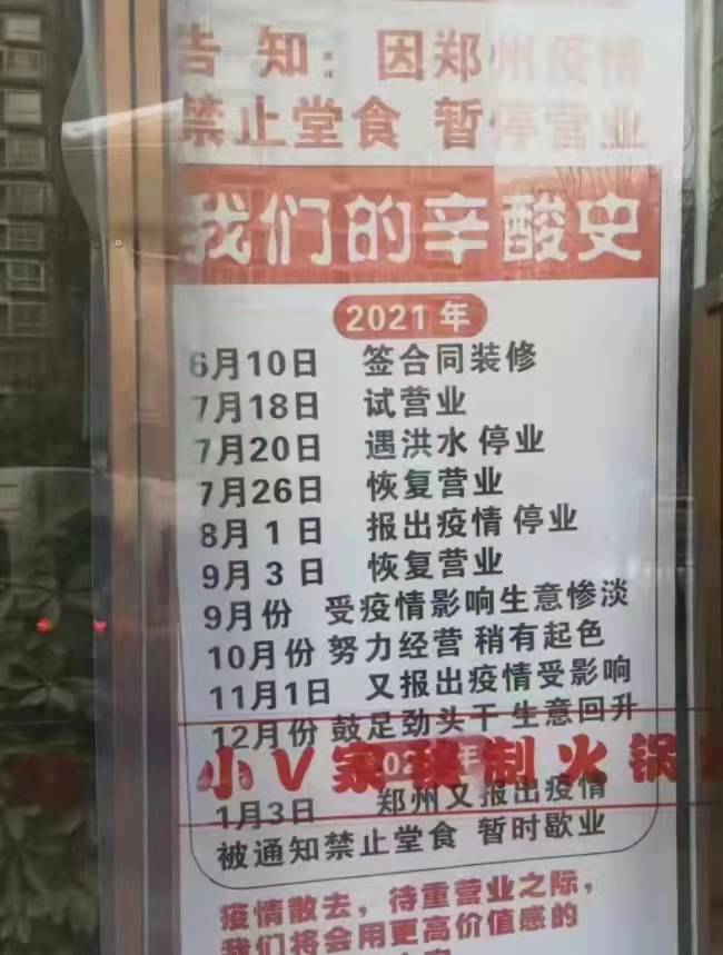 2021年在餐饮业的艰辛